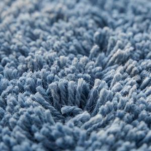 Tapis d'intérieur en laine bleu ciel uni, tufté à la main, antidérapant, moelleux et doux pour salon, chambre, entrée et décoration moderne de la maison - Product Image 6