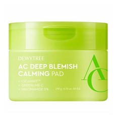 Dewytree Set di 7 Dischetti Lenitivi per Imperfezioni AC Deep Trace, 80 Fogli per Confezione, per Pelle Grassa, 190g, Ingrediente Principale Acido Salicilico - Product Image 1