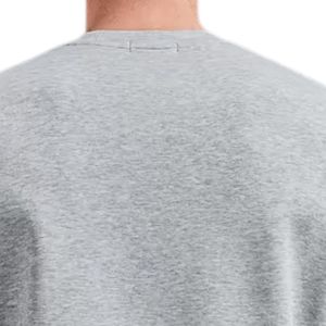 เสื้อยืดโอเวอร์ไซส์ผู้ชาย ผ้าฝ้ายพรีเมียมเนื้อนุ่ม ทรงหลวม แขนสั้น คอกลม สไตล์ลำลอง เสื้อผ้าสตรีทแวร์สำหรับฤดูร้อน สวมใส่สบาย - Product Image 4
