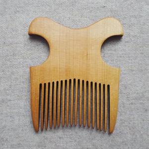 Peine de Barba de Madera Personalizado, Peine de Dientes Anchos Antiestático, Herramienta de Peinado Hecha a Mano para Hombres y Mujeres - Product Image 1