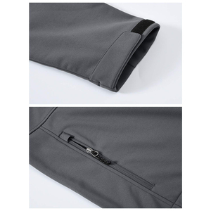 Chaqueta Softshell de nueva llegada para hombre, ropa informal, chaquetas Softshell impermeables, 100% poliéster, chaqueta cortavientos de alta calidad - Product Image 5