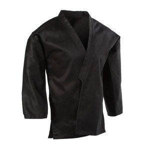 Costume de ninja noir pour homme, entièrement à capuche, vêtements d'arts martiaux Kung Fu, coupe ample, taille adulte, en stock - Product Image 5