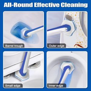 Set di Spazzole per WC Usa e Getta con Supporto a Parete, Sistema di Pulizia Bagno con 48 Spazzole Monouso - Product Image 3