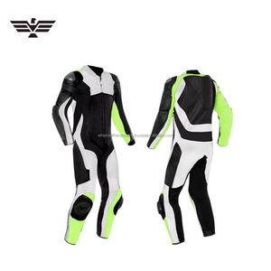 Nuevo Traje de Motociclismo Profesional de Cuero para Hombre, Impermeable, de una Pieza, con Colores Personalizados, Certificado CE - Product Image 2