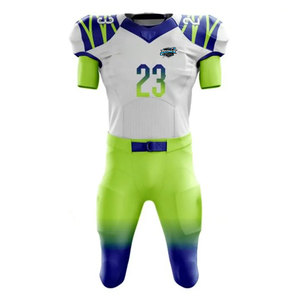 Vêtements de sport, couleur unie, respirant, uniforme de football américain de haute qualité, séchage rapide, sur mesure - Product Image 1