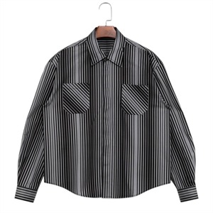 Camisas Casuales de Otoño para Hombre, Manga Larga, Cierre de Botón, Antiarrugas, de Hilo de Algodón Teñido - Product Image 1