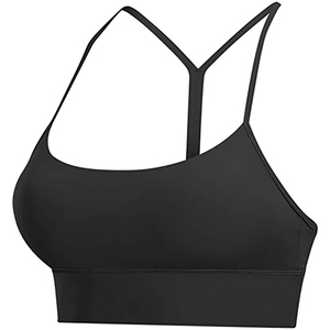 RIZNA ENTERPRISES Premium Women's Workout Yoga <b>Bra</b> Gym Blouse Breathable Plus Size High Support Spandex/Nylon Removable Padded - Product Image 1
