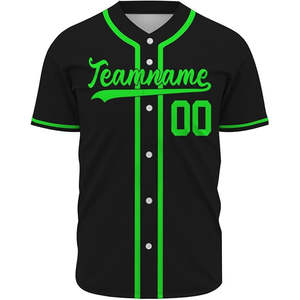 Camiseta de Béisbol Personalizada, Ropa Deportiva para Hombre y Conjuntos Deportivos con Opción de Talla Grande, Modelo Más Popular, Camisetas de Béisbol Transpirables - Product Image 3