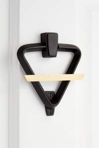 Battant de porte traditionnel en laiton pour la maison, style moderne, quincaillerie en laiton, haute durabilité, pour porte principale - Product Image 2