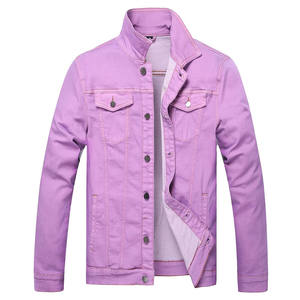 Nouvelle veste en jean tendance pour homme, extensible, hiver, décontractée, avec poches, produit de qualité supérieure, best-seller - Product Image 1