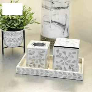 ชุดเตาเผาบัคฮูร์ไม้จันทน์ฝังมุกหรูหรา เป็นมิตรกับสิ่งแวดล้อม สำหรับมุบคัฮ์ร์ ของขวัญแบบดั้งเดิมของชาวอิสลาม ป้องกันกลิ่นไม่พึงประสงค์ - Product Image 2