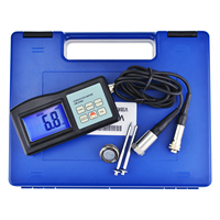 Analizador de Vibraciones Profesional 4 en 1 con Base Magnética, Acelerómetro Externo, Pantalla LCD, Medidor de Desplazamiento, Velocidad, Aceleración y RPM