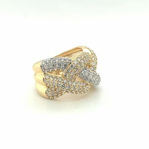 Legacy Two-Tone 14K <b>Gold</b> Engagement or Gift <b>Ring</b> <b>Set</b> with 3.25CT Natural Diamonds SI Clarity Natural Diamond <b>Ring</b> Trendy Jewelry - Product Image 4