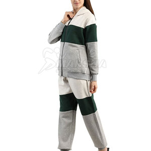 Cotton Made Wholesale Cheap Prices <b>Women</b> Tracksuits Quick Dry Tracksuits Long Sleeves <b>Women</b> Tracksuits - Product Image 3