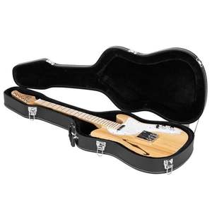 Estuche Rígido Negro Glarry para Guitarra Eléctrica GST GTL, Bolsas para Instrumentos Musicales y Protección - Product Image 6