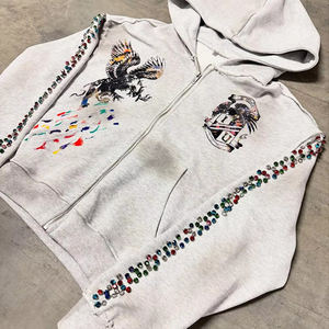 เสื้อฮู้ดดี้สตรีทแวร์คุณภาพดีที่สุดสำหรับฤดูหนาวปี 2026  รับสกรีนโลโก้ เสื้อฮู้ดดี้ทรงหลวมสำหรับผู้ชาย ราคาขายส่ง - Product Image 6