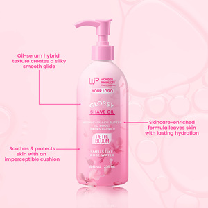 Huile à raser brillante premium 8oz, parfum Delicate Petal Bloom pour une sensation rafraîchissante, avec étiquette privée OEM/ODM au prix de gros - Product Image 2
