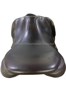 Selle d'équitation anglaise en cuir de qualité supérieure, fabriquée à la main, en cuir véritable, confortable et durable, équipement d'équitation - Product Image 3