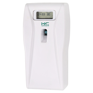 HC GREEN Wall Mounted Smart Perfume Dispenser LCD Digital Aerosol Air Freshener <b>Battery</b> <b>Operated</b> Auto Spray Unit for Home - Product Image 2