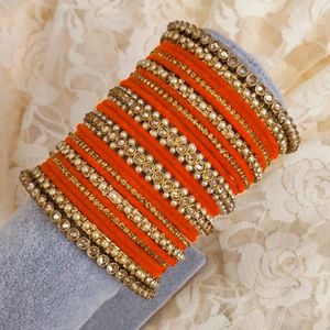 Bracelets en verre personnalisés en couleur et en taille à prix de gros 2025 – Ensembles de bracelets Churi faits à la main pour femmes - Product Image 2