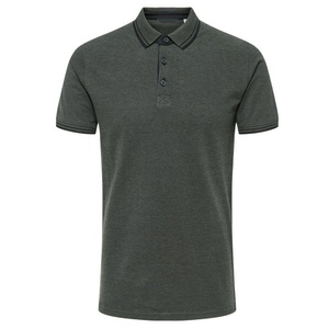 Polo Personalizado Unisex para Hombre, Camiseta de Golf de Manga Corta, Diseño Formal en Patrón Sólido, Hecho de Tela de Poliéster Tejido - Product Image 5