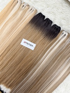 Suave y Sedoso, de Alta Calidad, 100% Cabello Humano Virgen a Granel, Súper Doble Trama, Sin Enredos, Brillo Natural, Lujo, NASA VIETNAM 100g - Product Image 2