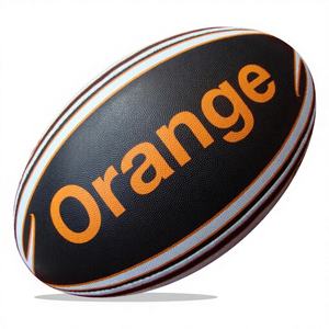 Partido internacional de Rugby pelota recién llegado de balón de Rugby barato pelota de rugby de tamaño completo - Product Image 1