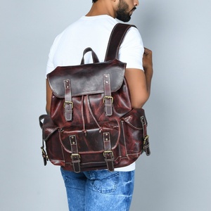 New Arrival Casual use Multifunctional Bags Outdoor Leather Weekend <b>Backpack</b> for Women Hot Selling style Leather <b>Backpack</b> Bags - Product Image 4