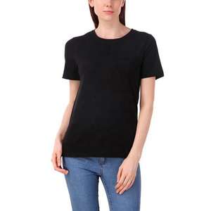 Camiseta Corta Unisex Azul Marino Lisa, Corte Regular Informal, Verano, Ecológica, Suave, Transpirable, Básica, a la Moda - Product Image 5