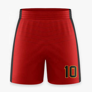 Custom Print Mens Football Shorts Dry Fit Training Jersey Style Polyester <b>Soccer</b> Shorts Breathable Lightweight Athletic - Product Image 3
