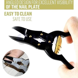 High Quality Stainless Steel Professional Straight Double Action Heavy Duty Sharp <b>Nail</b> Cutter <b>For</b> Ingrown <b>Toe</b> <b>Nails</b> Back Lock - Product Image 5