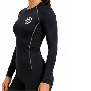 Women's High Performance Compression Shirt with Moisture Wicking Fabric Stretch <b>Support</b> ,Lightweight <b>Athletic</b> Fit for Training - Product Image 3
