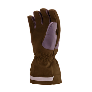 Gants de ski en cuir isolés de qualité supérieure, respirants, imperméables, thermiques, avec cordon de serrage réglable au poignet, à doigts séparés, de la marque KeemBro - Product Image 3