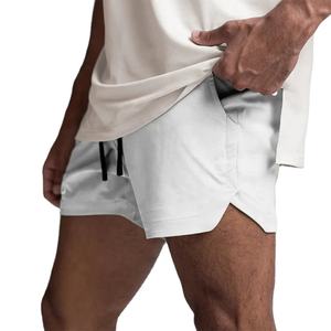 Shorts de course pour homme ECONEX SPORTS 2025 à séchage rapide, 100% coton, vêtements de sport d'entraînement, taille élastique, braguette à boutons, service OEM personnalisé - Product Image 1