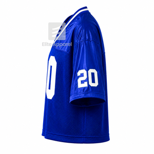 Camiseta personalizada de la hermandad Zeta Phi Beta con cuello en V, color sólido, manga corta, azul y blanca, estilo casual para mujer, de malla de poliéster. - Product Image 4