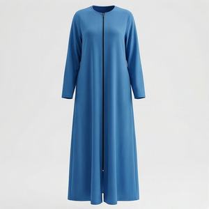 Nuevo Vestido Abaya de Secado Rápido para Mujer, Ropa Islámica de Alta Calidad, Color Sólido Personalizado, Moda Modesta, Suministro al por Mayor - Product Image 1