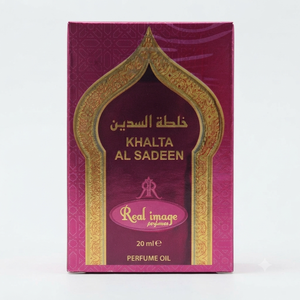 Khalta Al Sadeen 20ml, Aceite de Perfume de Larga Duración Sin Alcohol, Fragancia Unisex de Oud, Rosa y Sándalo - Product Image 1