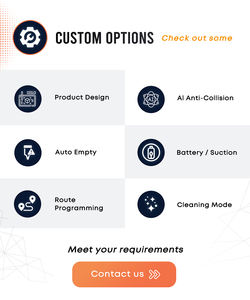 Robot Aspirador y Fregador Inteligente de 20000Pa con Navegación Láser LDS, Succión, 180 Minutos de Autonomía, Recolección Automática de Polvo - Product Image 3