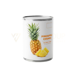 Morceaux d'ananas en conserve 30oz (850gr) - Vietnam, en conserve sous eau - Product Image 1