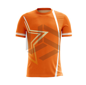 Wholesale Price Stock Unisex Soccer Jersey Customized Logo Design Breathable Moisture-Wicking Anti-UV Custom Team <b>Name</b> Short - Product Image 2