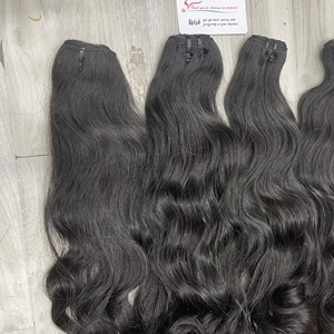 Cabello Humano Virgen Vietnamita de Doble Trama de Alta Calidad, 100% Natural, Ondulado, Disponible en Trama de 12 a 34 Pulgadas - Product Image 2