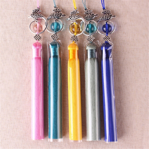 จี้พู่ผ้าไหมหางนกยูง120มม. มี11สีให้เลือก - Product Image 5