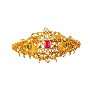 Geometric Animal Gold Plated Hair Clip for Girls Wedding - Product Image 2