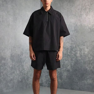 2026 Hot Selling <b>Jogger</b> Shorts Set Windbreaker <b>Nylon</b> Track Suit 2 Piece <b>Nylon</b> Shirts and Shorts Set Sweatsuit Mens Track Suits - Product Image 1