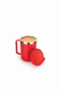 Durable stainless steel <b>coffee</b> tea mug <b>double</b> <b>wall</b> insulated drinkware <b>cup</b> for home office travel kitchen use premium utility - Product Image 1