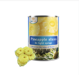 Made In Vietnam Top Notch Quality Factory Price Hot Sale Canned <b>Pineapple</b> Slices In <b>Light</b> Syrup - Product Image 1