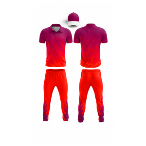 Uniforme de Cricket Sublimado de la Mejor Calidad para Clubes |   Uniforme Completo de Cricket para Hombres, Mujeres y Jóvenes, Camiseta Polo y Pantalones - Product Image 6