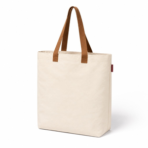 EcoDari Canvas Tote <b>Bag</b> Letter Pattern Custom Printed Cotton Leather Strap Wedding <b>Gift</b> Favor Large Beige Women Functional - Product Image 1