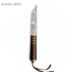 Couteau Viking Birka traditionnel, forgé à la main en acier carbone, couteau nordique pour le camping, la chasse et les collectionneurs - Product Image 4