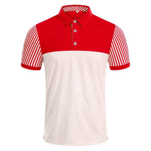 เสื้อโปโลกอล์ฟสำหรับผู้ชาย แห้งเร็ว ระบายอากาศได้ดี ชุดกีฬา ผ้าฝ้ายระบายอากาศ ชุดทำงาน เสื้อโปโลแบบยูนิฟอร์ม - Product Image 3